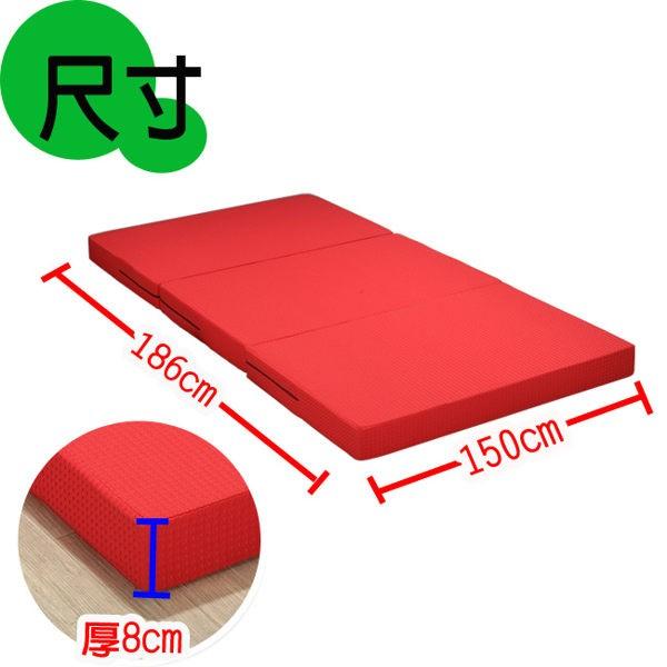 莫菲思 台灣現貨 高密度 透氣 泡泡彈力透氣床墊 單人 雙人 雙人加大 3尺 5尺 5尺 多色-細節圖8