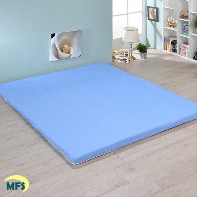 莫菲思 台灣現貨 防潑水舒柔折疊床店 單人雙人 床墊 外宿 學生 租屋 折疊床墊-細節圖2