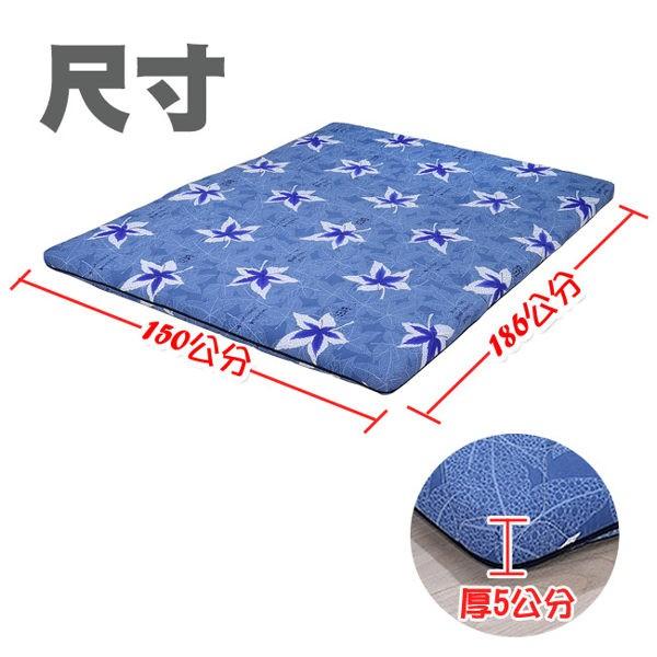 莫菲思 台灣現貨 高透氣針織折疊床墊 單人雙人 床墊 外宿 學生 租屋床墊 摺疊床墊-細節圖7