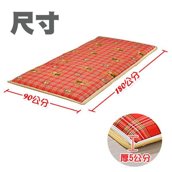 莫菲思 台灣現貨 竹仁棉冬夏兩用折疊床墊 單人雙人 床墊 摺疊 床墊-細節圖7