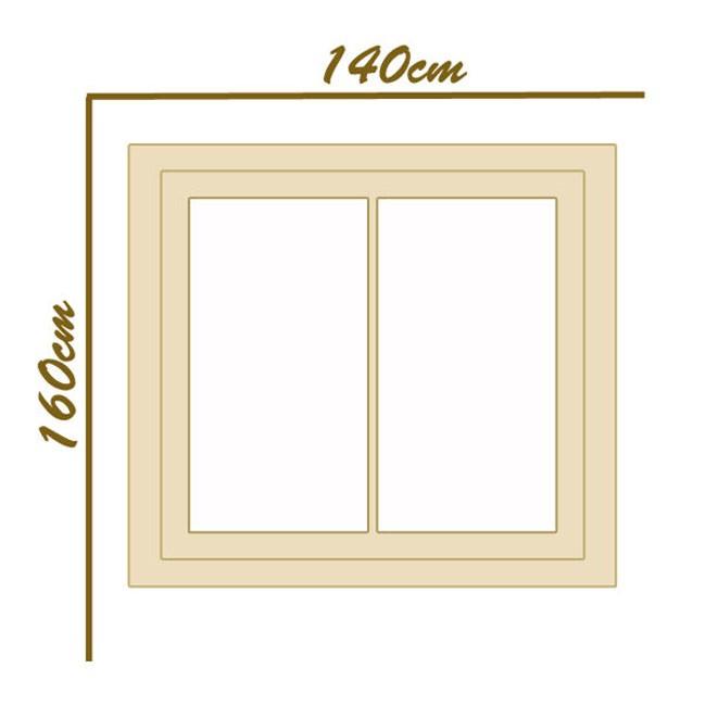 莫菲思 台灣現貨 雅韻和風遮光窗簾 140*160cm-細節圖5