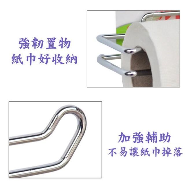 莫菲思 台灣現貨 滾筒衛生紙架 紙巾架 面紙架 收納架-細節圖2