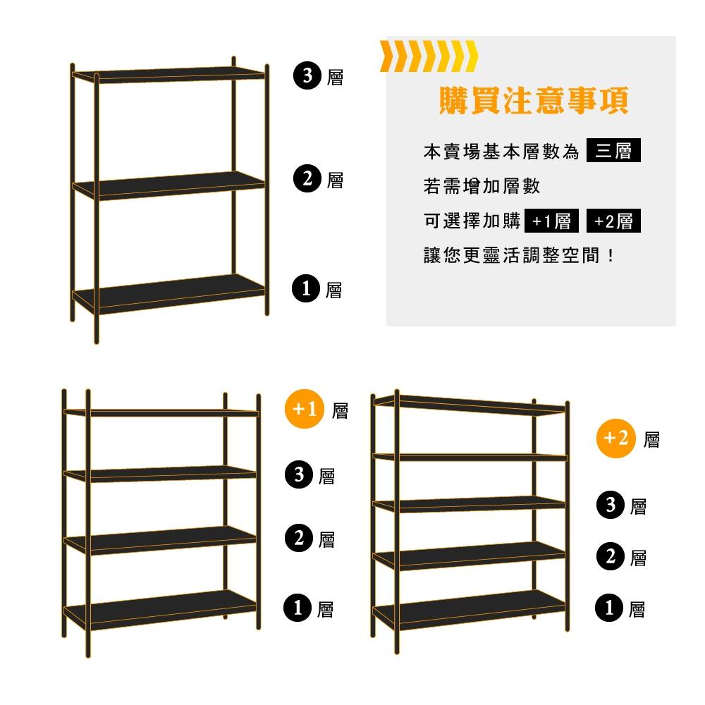 【免運】莫菲思 重型四層鐵架 150*60*150cm 鐵架 層架 收納架 置物架-細節圖9