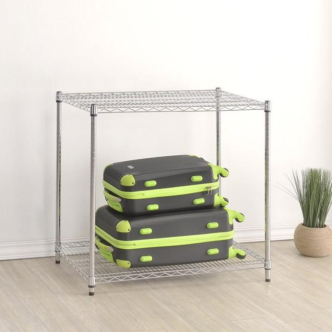 【福利品】海克力士-重網90*60*60二層架(外包裝破舊商品完好)-細節圖2