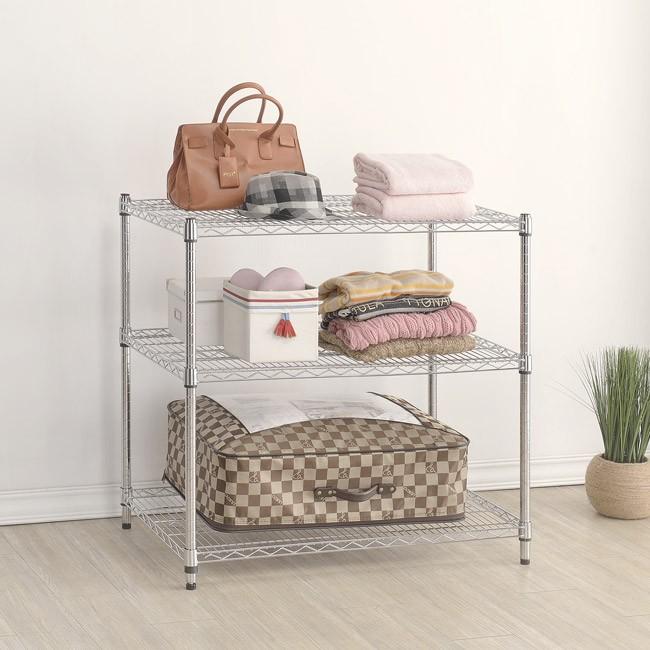 【居家生活免運費】海克力士-重網90*60*60三層架-細節圖2