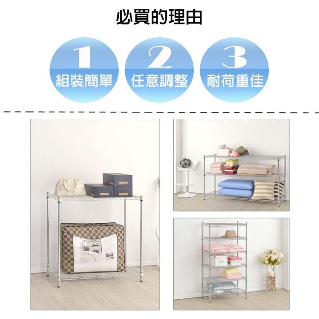 【居家生活免運費】海克力士-90*45*90二層架-細節圖6