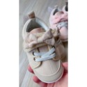 ʟᴏᴠᴇx̆̈ᴋɪᴅs 新品·🇯🇵キッズ 西松屋童鞋  女孩們的蕾絲小碎花 實心軟底童鞋 嬰幼兒 幼兒園鞋-規格圖8