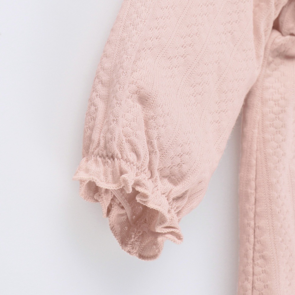 ʟᴏᴠᴇx̆̈ᴋɪᴅs∥期間限定SALE∥現貨70 日本童裝 Branshes直送 蕾絲花邊連身包屁衣 100%棉-細節圖6