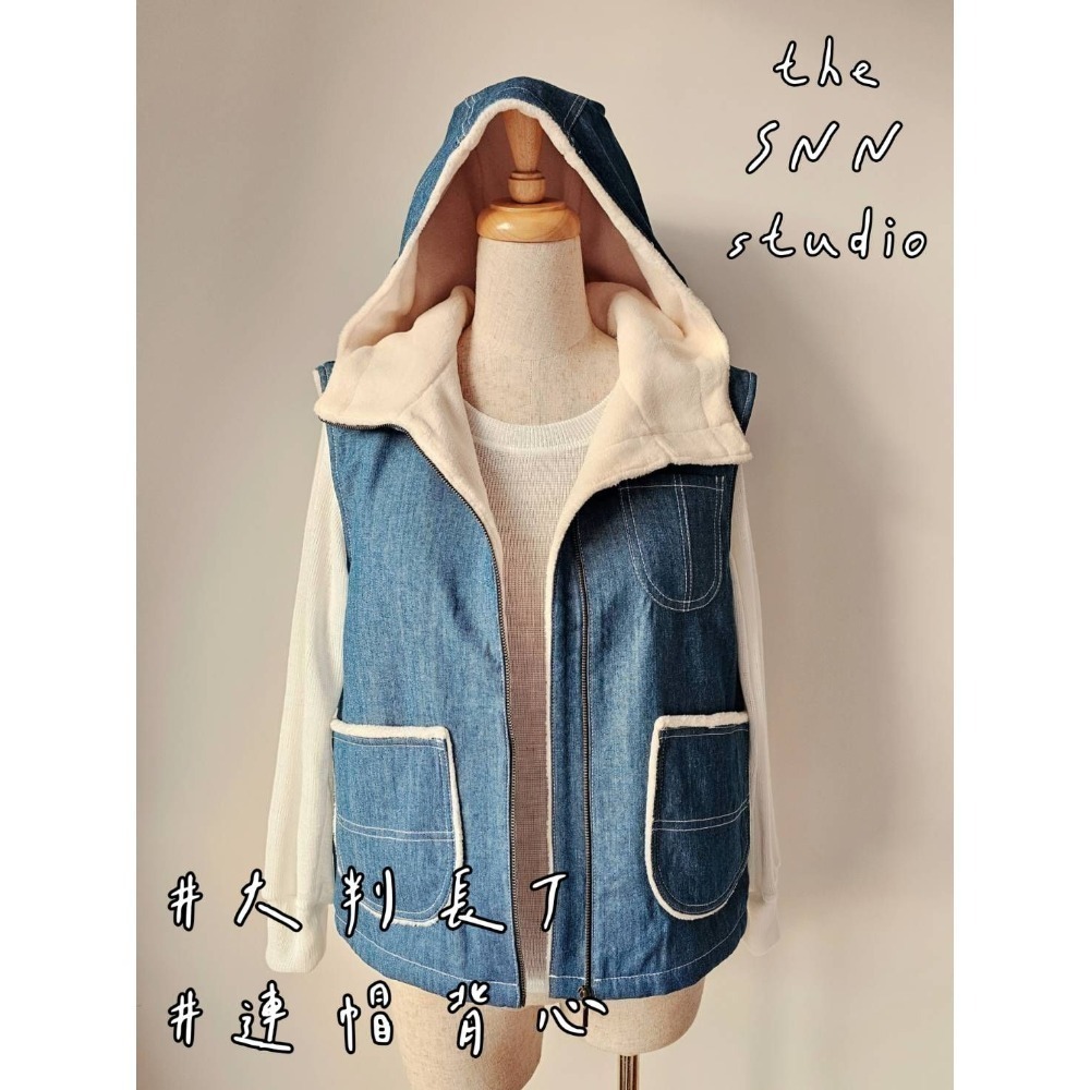 SNN #羅紋領長T - 大判款 (需訂製)-細節圖4