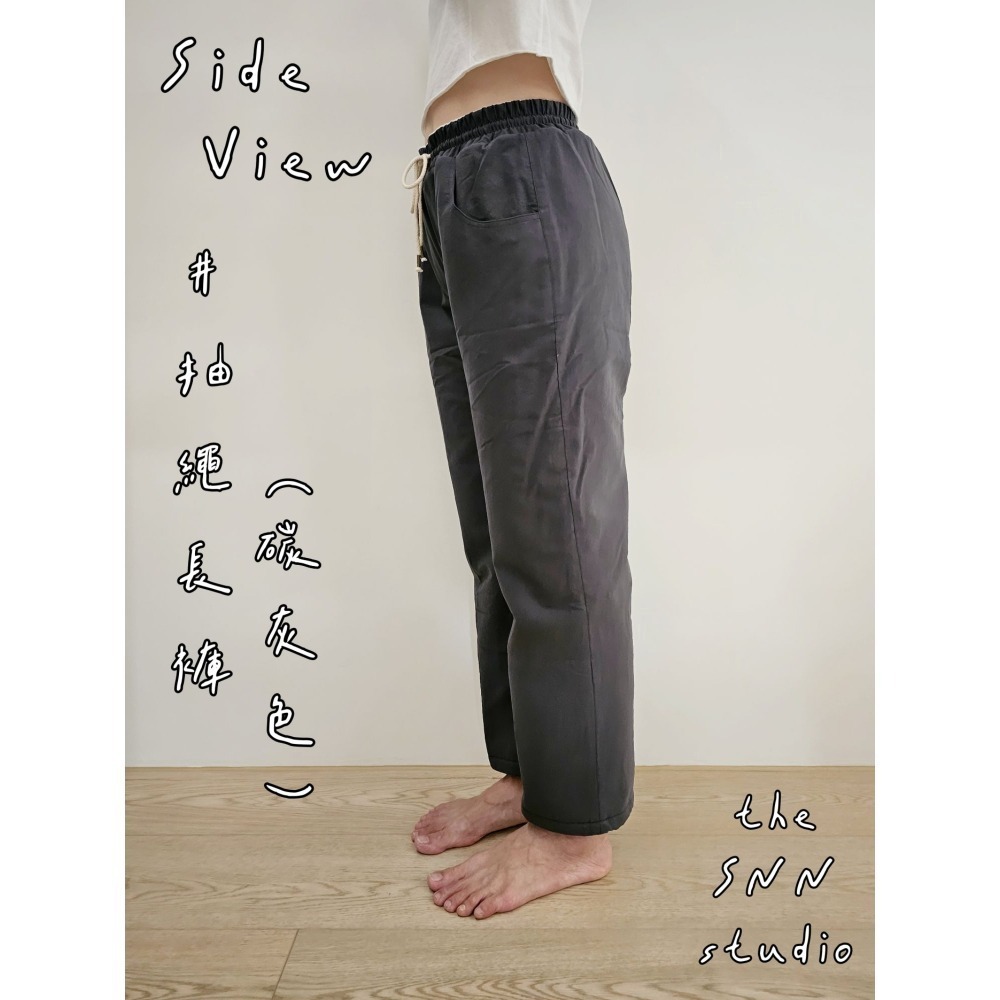 SNN #抽繩長褲 - 水洗棉 (床單) 訂製&現貨-細節圖6