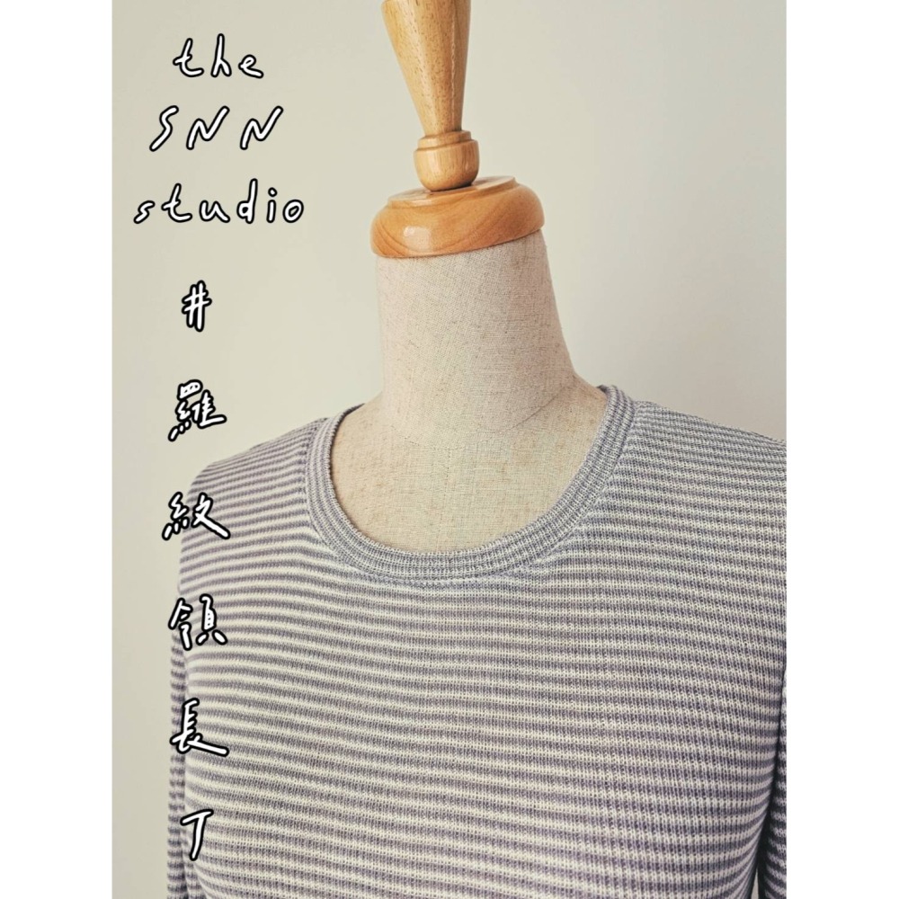 2025/ SNN #羅紋領長T - 風采款（需訂製）-細節圖2