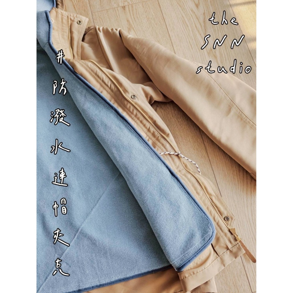 SNN #防潑水外套 - 黑色 (床單) 現貨-細節圖4