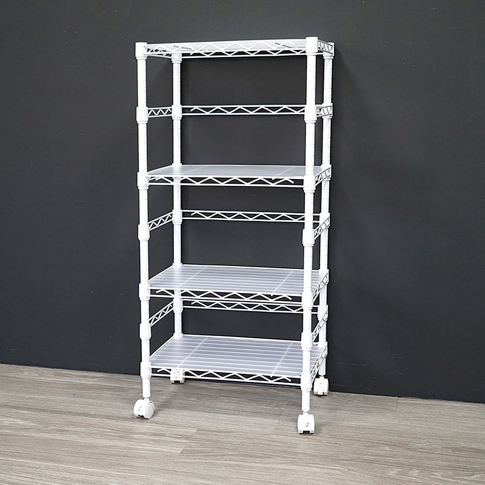 護盾式四層置物架 ( 28x43x90 / 120cm )｜4色可選-細節圖5