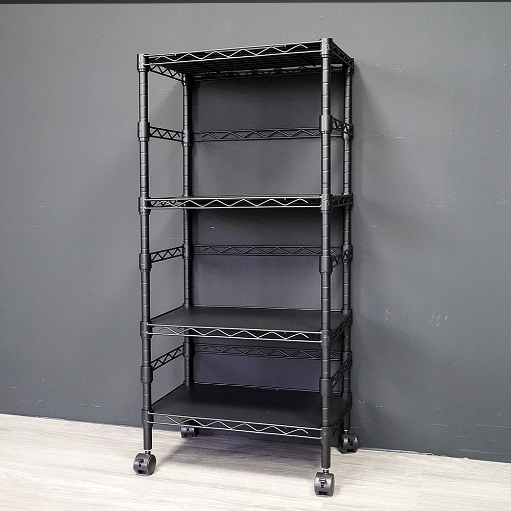 四層置物架 ( 28x43x90/120cm )｜4色可選-細節圖4