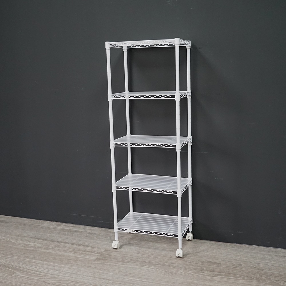 五層置物架 ( 28x43x120/150cm )｜4色可選-細節圖2