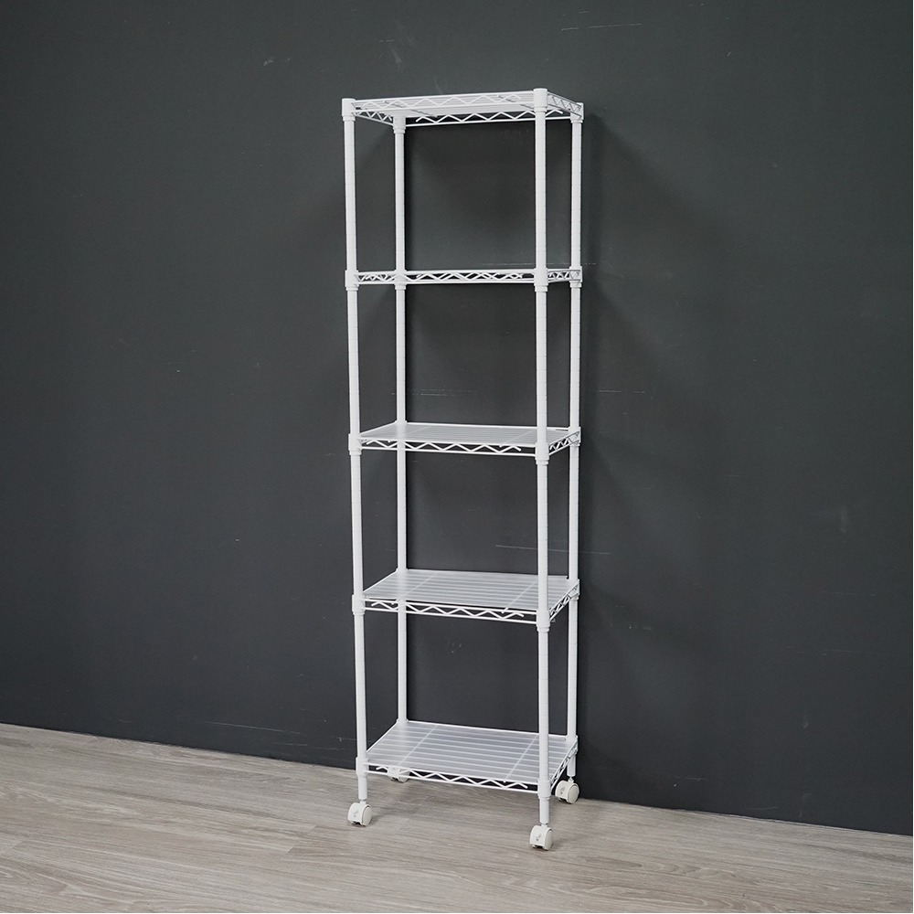 五層置物架 ( 28x43x120/150cm )｜4色可選-細節圖3