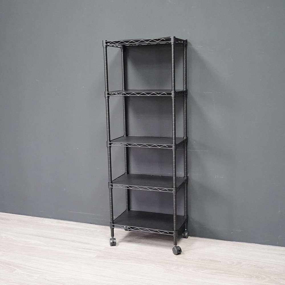 五層置物架 ( 28x43x120/150cm )｜4色可選-細節圖4