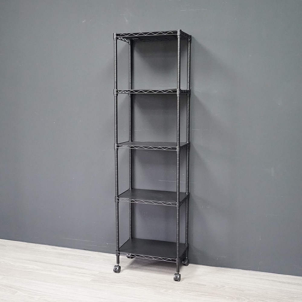 五層置物架 ( 28x43x120/150cm )｜4色可選-細節圖5