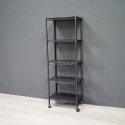 五層置物架 ( 28x43x120/150cm )｜4色可選-規格圖9