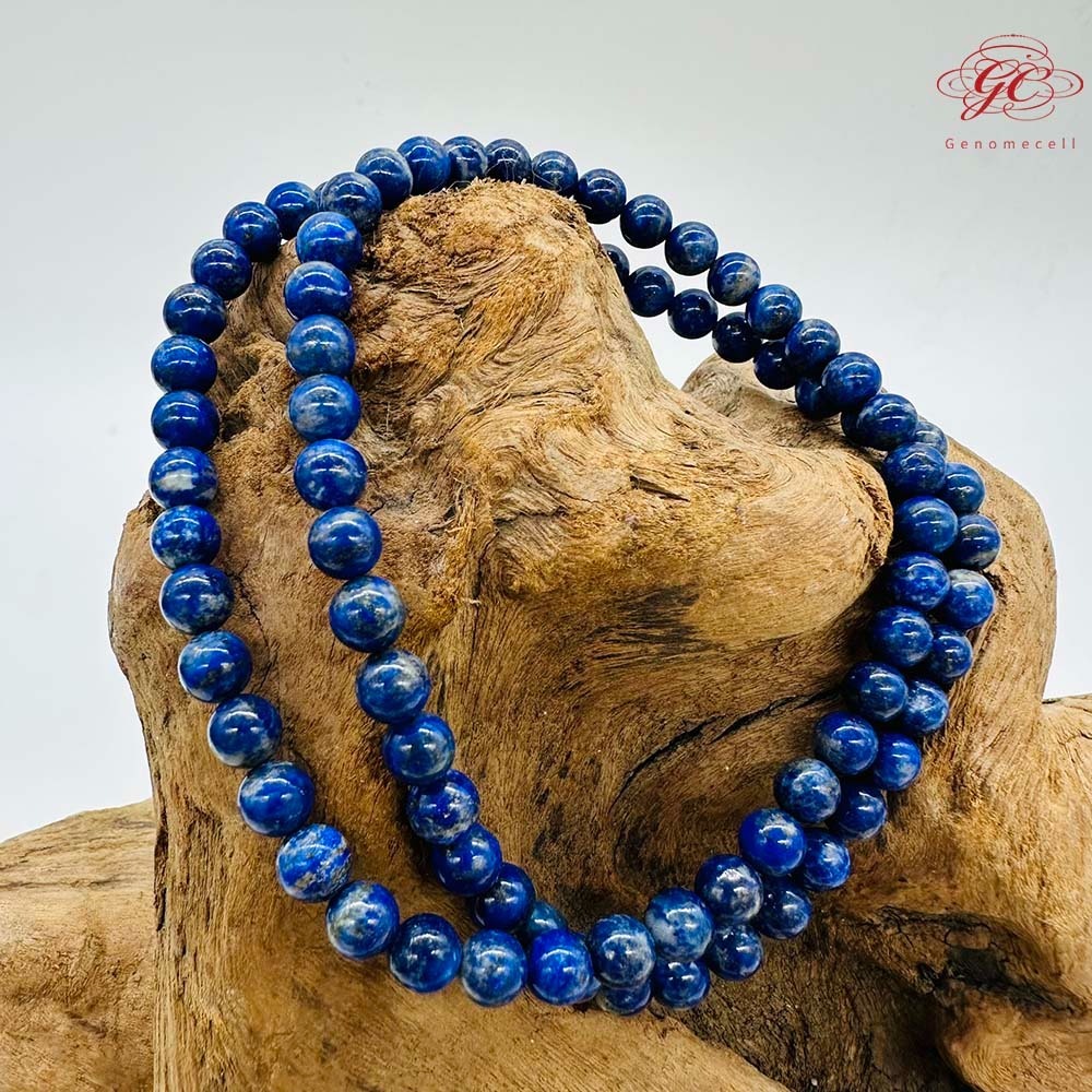 【肌容雪】青金石多圈珠鍊 編號B43-細節圖2