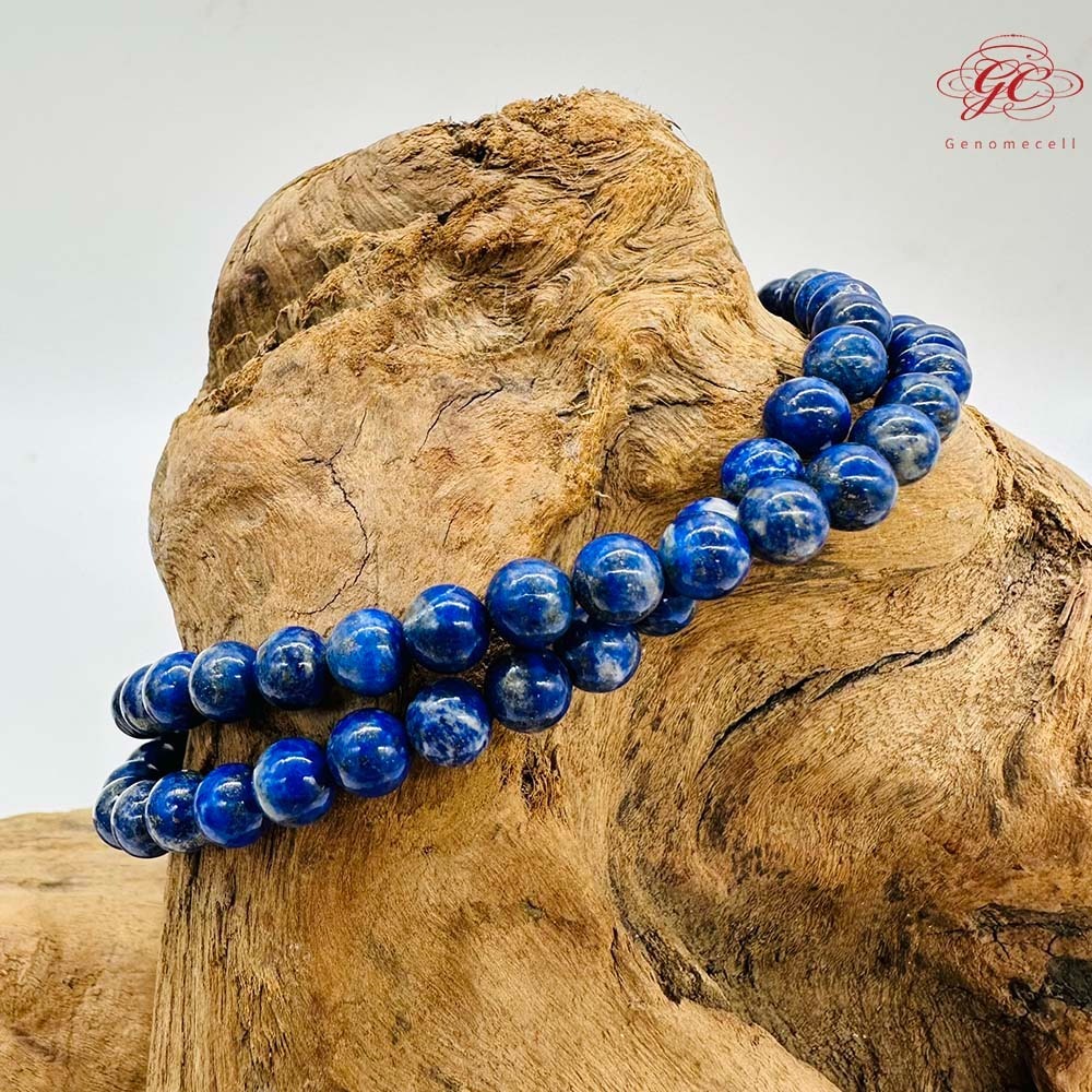 【肌容雪】青金石多圈珠鍊 編號B43-細節圖3