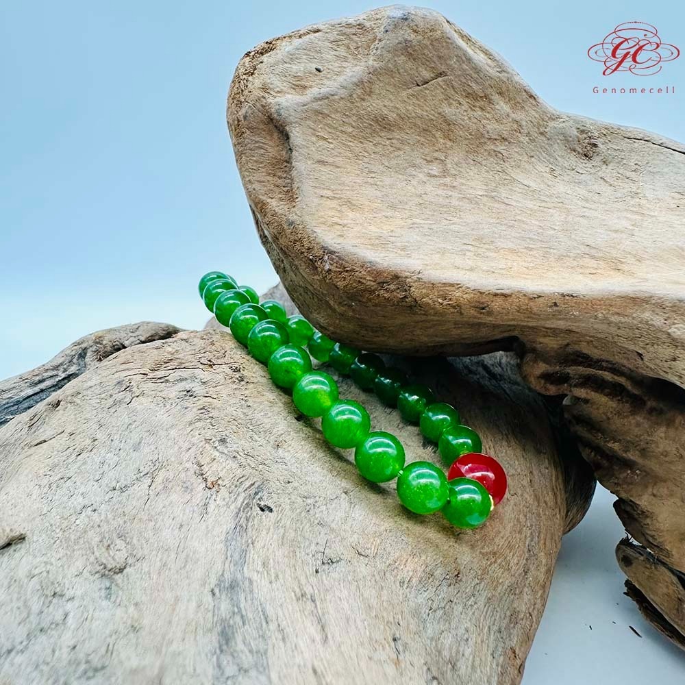 【肌容雪】琁玉瑤珠單圈手串 編號B52-細節圖9