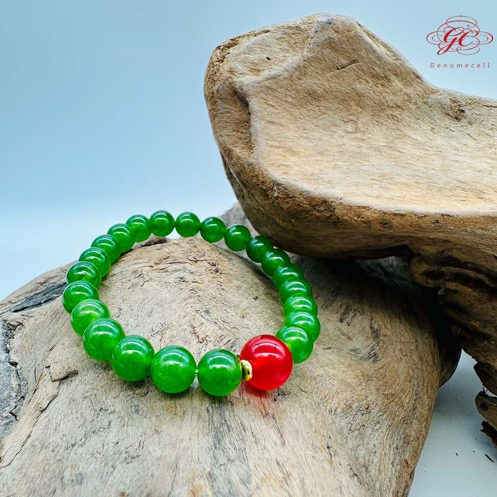 【肌容雪】琁玉瑤珠單圈手串 編號B52-細節圖10