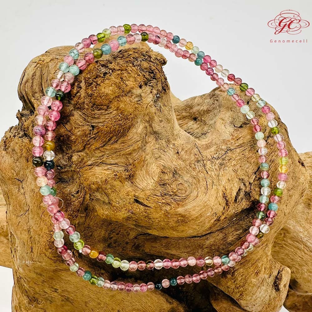 【肌容雪】碧璽多圈珠鍊 編號B55-細節圖2