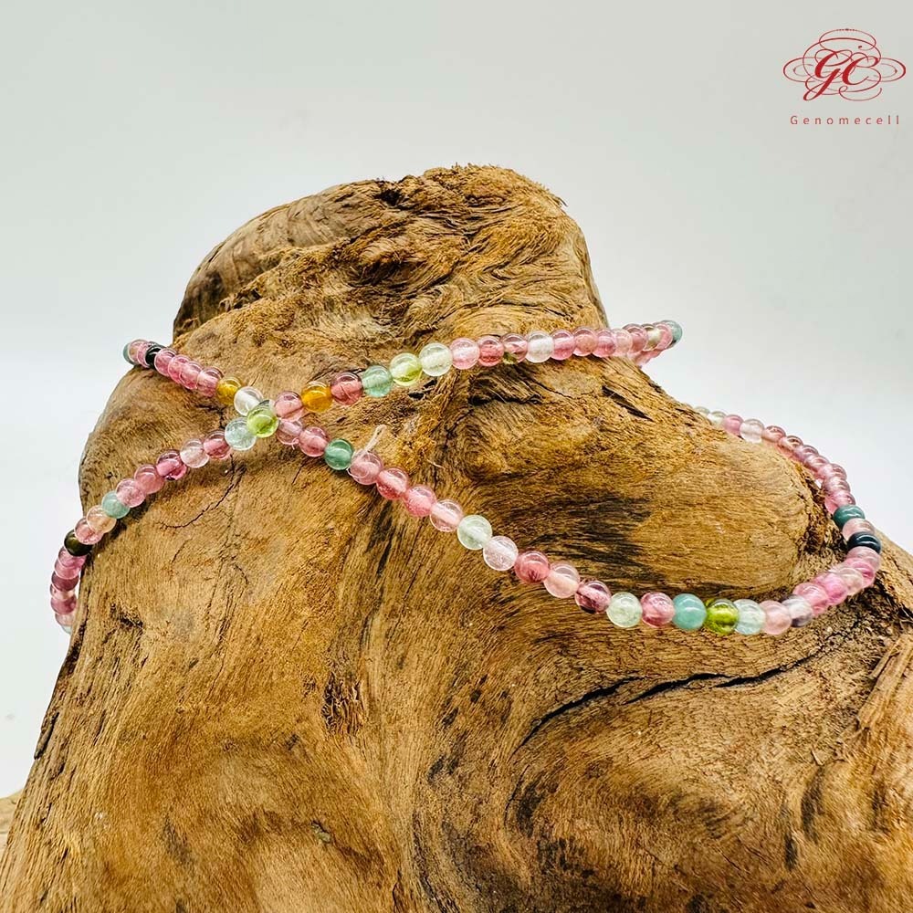 【肌容雪】碧璽多圈珠鍊 編號B55-細節圖3