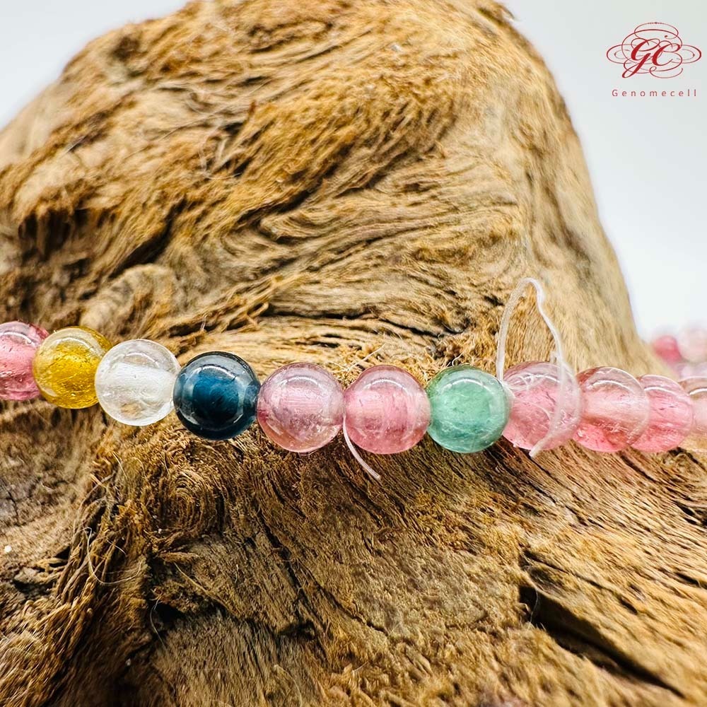 【肌容雪】碧璽多圈珠鍊 編號B55-細節圖5