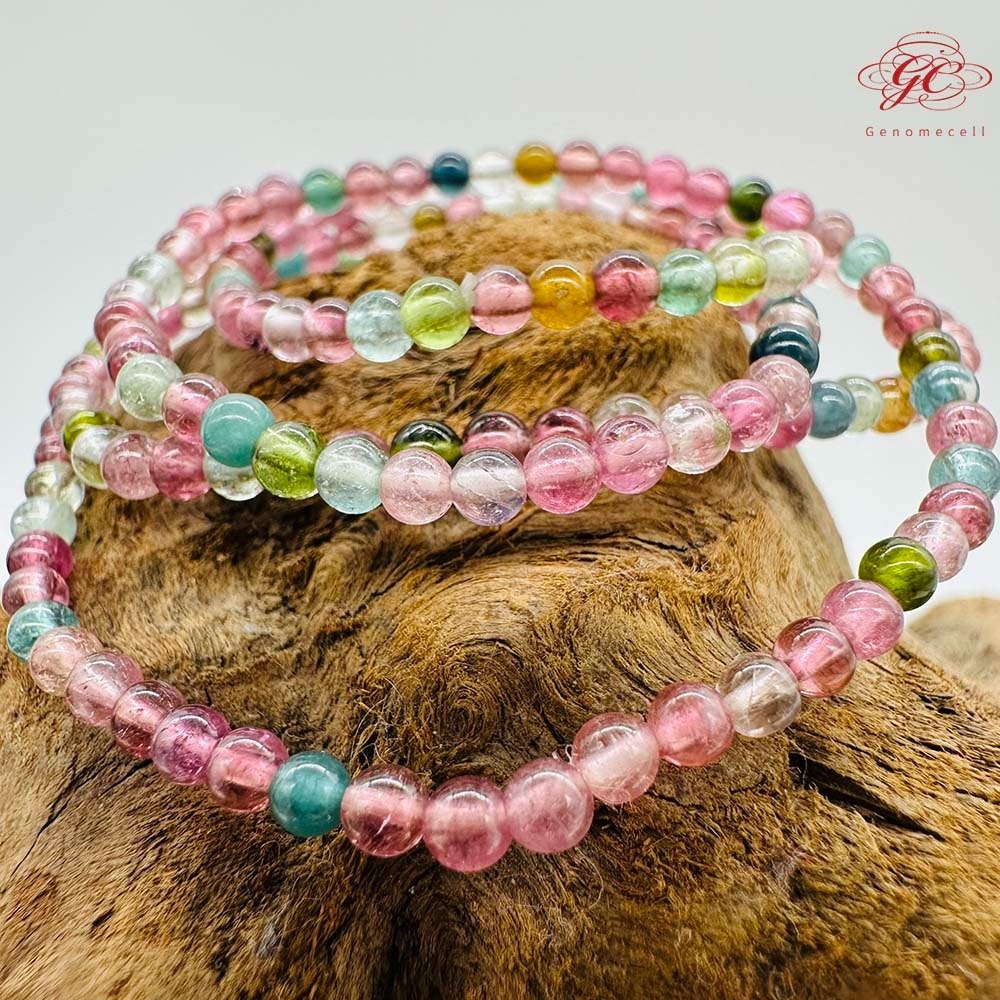 【肌容雪】碧璽多圈珠鍊 編號B55-細節圖6