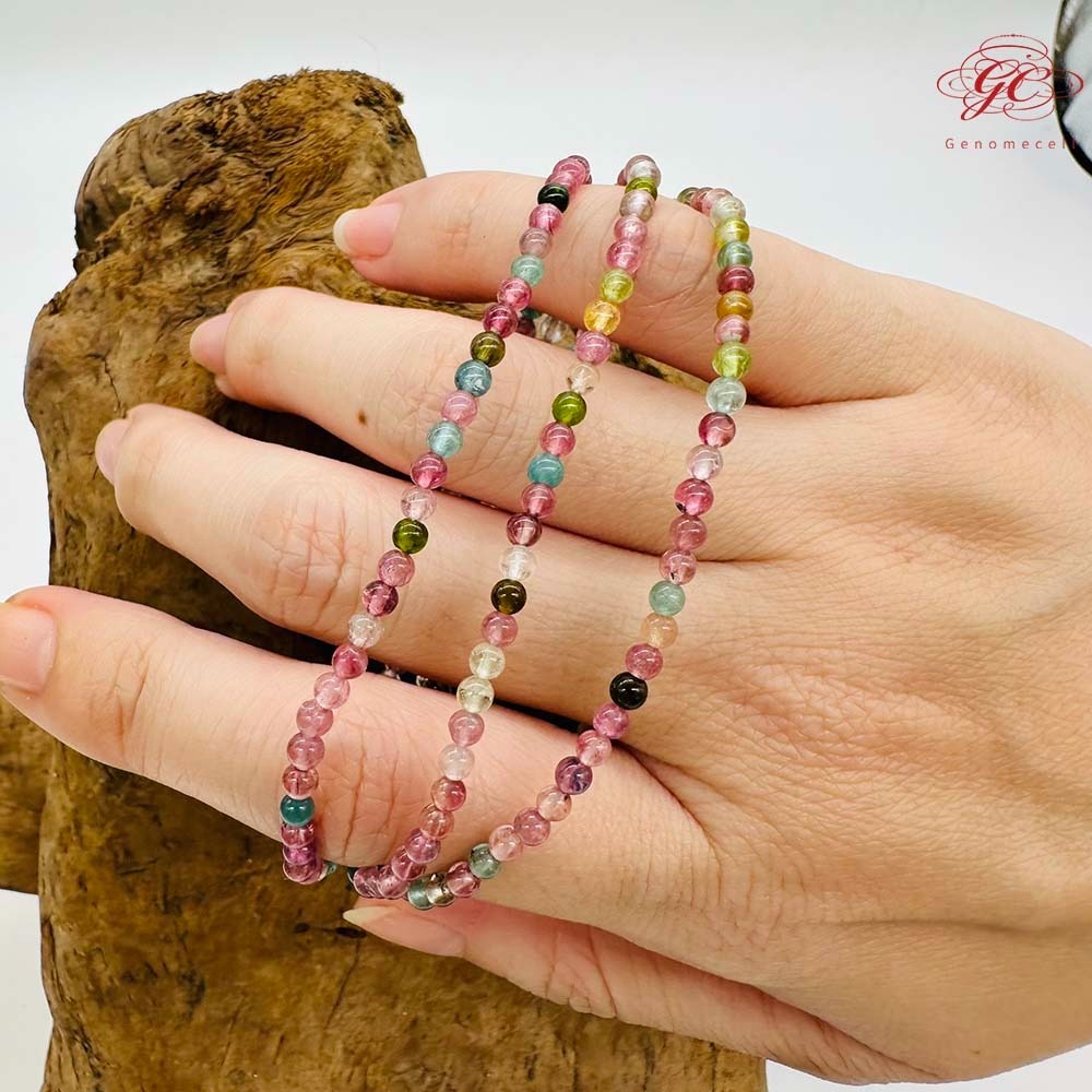 【肌容雪】碧璽多圈珠鍊 編號B55-細節圖8