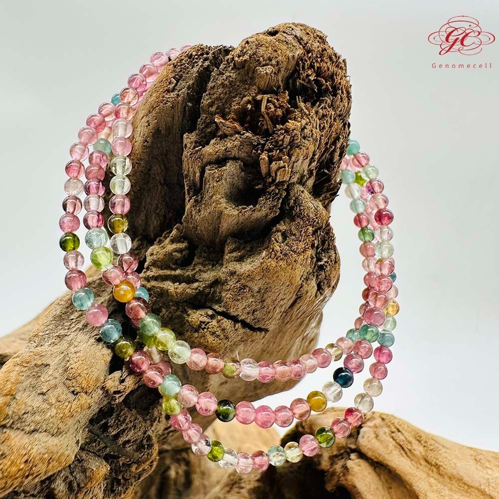 【肌容雪】碧璽多圈珠鍊 編號B55-細節圖9