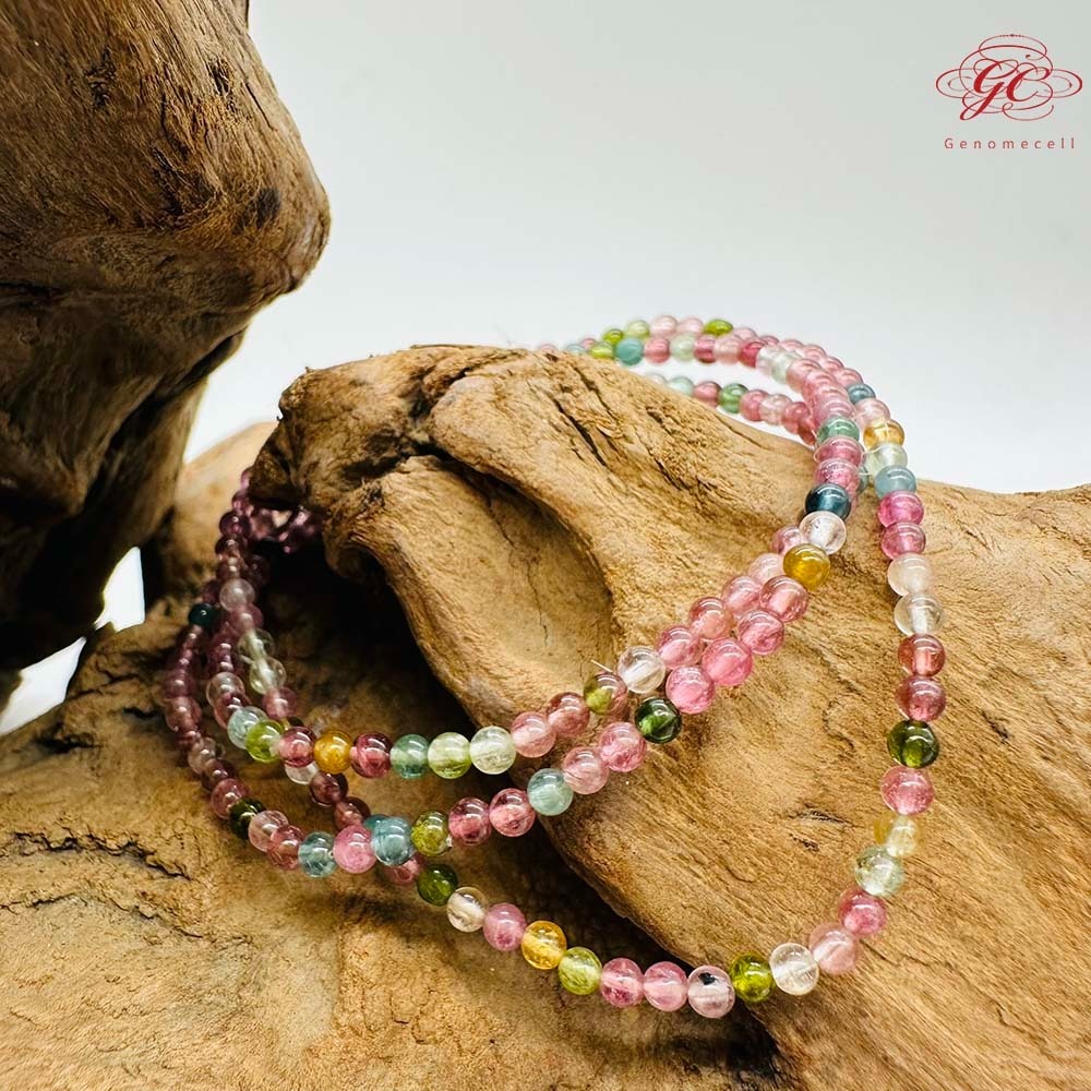 【肌容雪】碧璽多圈珠鍊 編號B55-細節圖10