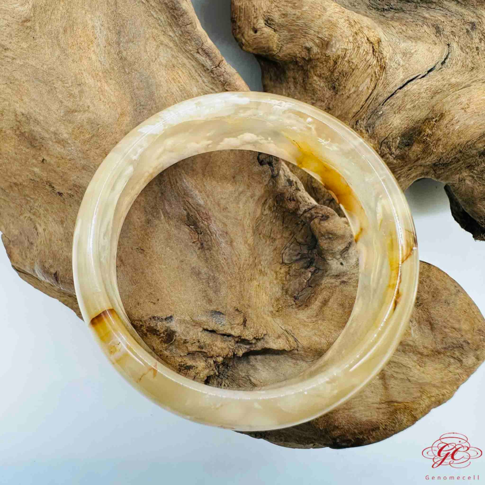 【肌容雪】櫻花瑪瑙手鐲 編號B176-細節圖2