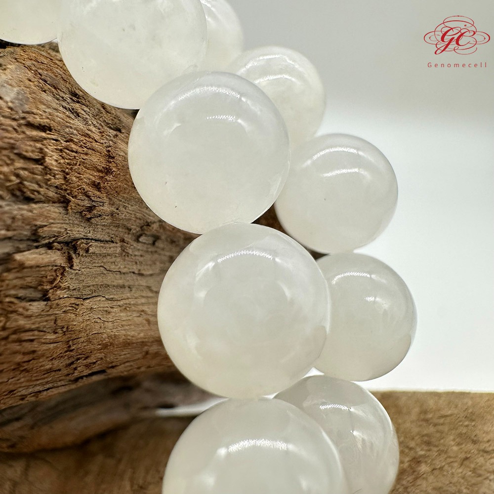 【肌容雪】和田玉珠串 編號B184-細節圖6