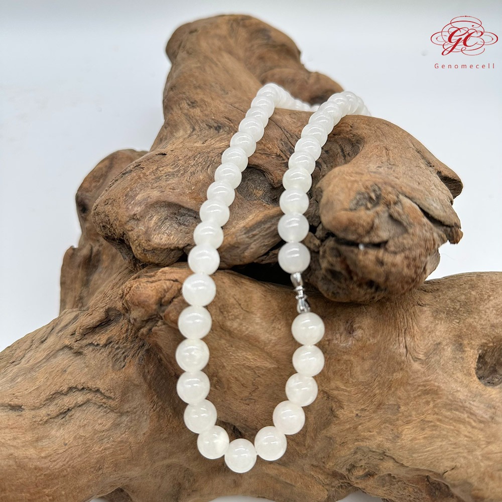 【肌容雪】和田玉珠串 編號B184-細節圖8