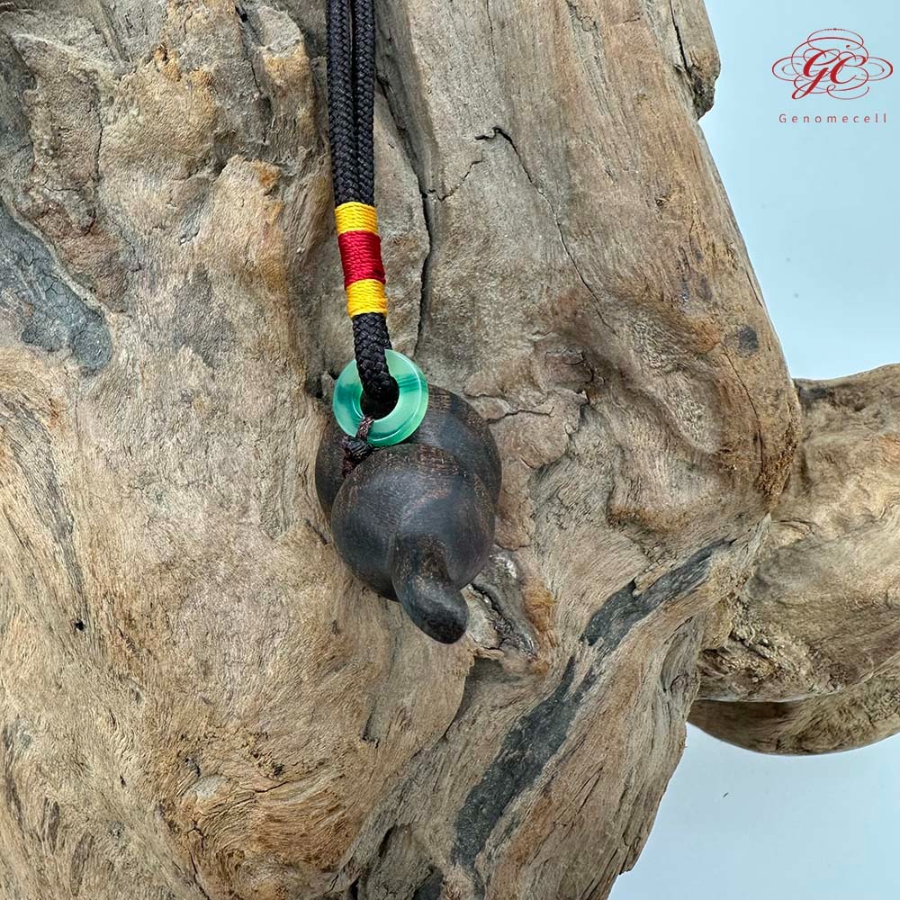 【肌容雪】沉香葫蘆吊墜 編號T005-細節圖5