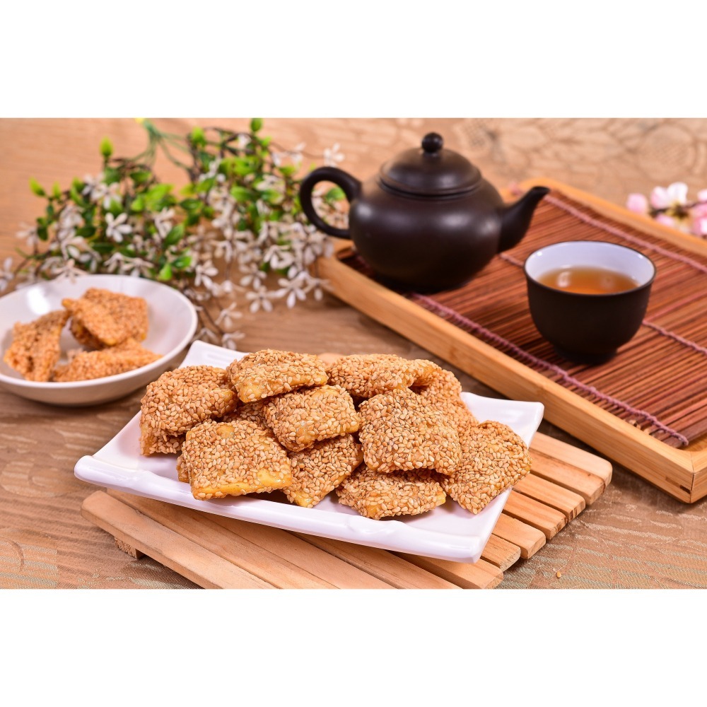 豐鑫黑/白芝麻香片(270g/包)(蛋奶素)-細節圖5