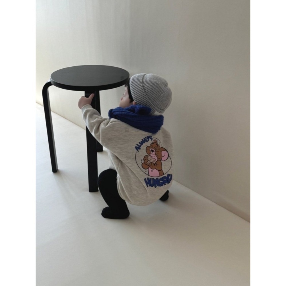 【預購】傑利鼠厚磅包屁衣 韓國代購 童裝 秋冬 寶寶穿搭-細節圖6