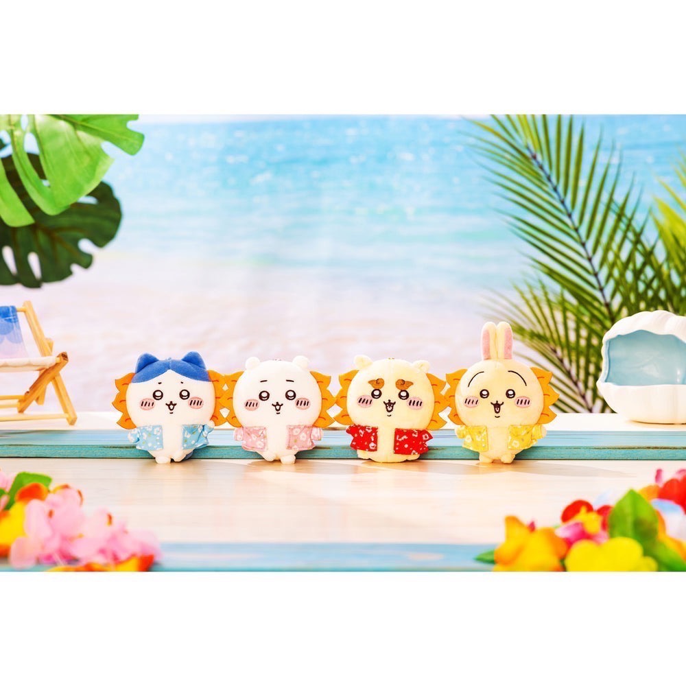 代購日本🇯🇵吉伊卡哇 chiikawa 沖繩限定吊飾 獅薩版烏薩奇 娃娃 兔兔 小八-細節圖2