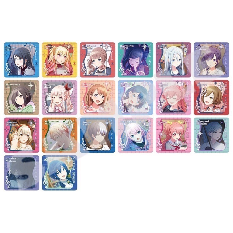 代購日本🇯🇵世界計畫 feat.初音未來 vol.3 A（全40種+20種）貼紙1盒（10包） 抱盒-細節圖8