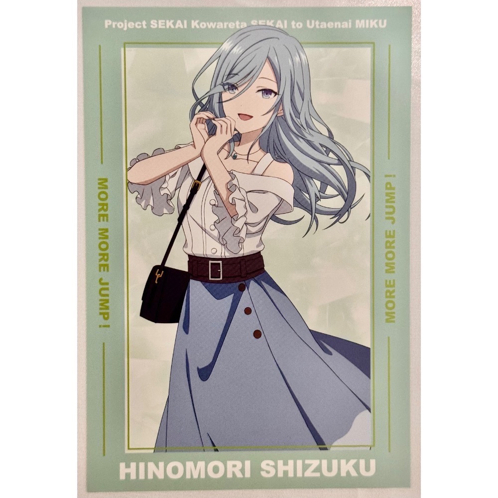 代購日本🇯🇵世界計畫 feat.初音未來 劇場版 特典（5張）桃井愛莉 日野森雫 桐谷遙  花里實乃理 日野森志步-細節圖2