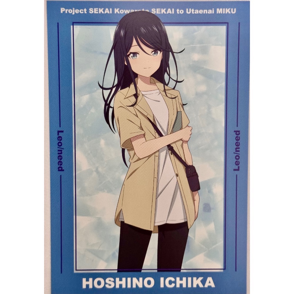 代購日本🇯🇵世界計畫 feat.初音未來 劇場版 特典（5張）天馬咲希 星乃一歌 日野森雫 日野森志步  Meiko-細節圖2