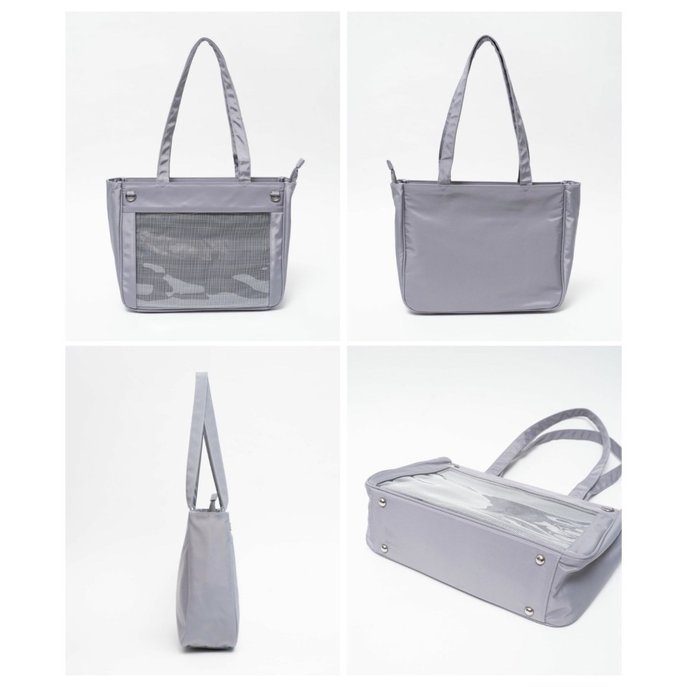 代購日本🇯🇵WEGO 白色ときめきプレーン痛バッグS 痛バ動漫新款 推活 輕量痛包 A4對應 可另加裝飾配件-細節圖7