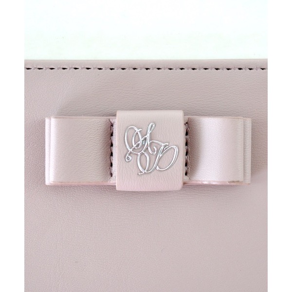 代購日本🇯🇵 SecretDoor 粉色蝴蝶結珍珠證件套 悠遊卡票卡夾 定期入れ パスケース ICカード地雷系ピンク-細節圖7