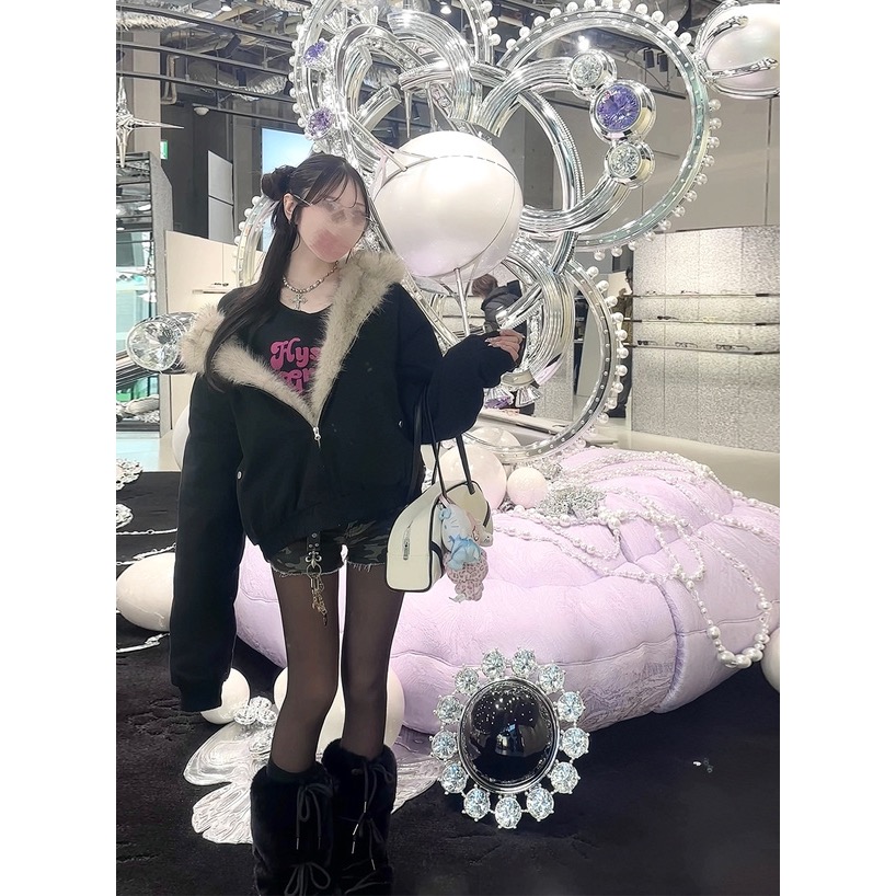 代購日本🇯🇵GRL最新款黑色超薄假透膚絲襪 櫻花妹光腿神器フェイクストッキング[ai17]ブラックfree size-細節圖4