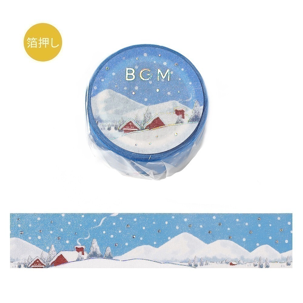 *激動小鹿*<現貨>日本 BGM 紙膠帶 燙金 和紙膠帶 Dreamscape 系列 整捲 燙金 紙膠帶 2025新品-規格圖7