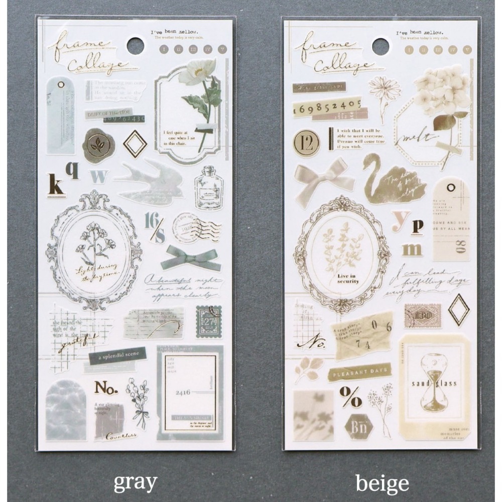 *激動小鹿*<現貨>MIND WAVE 貼紙 Frame Collage 系列 貼紙 日本貼紙 2024新品 日本進口-細節圖4