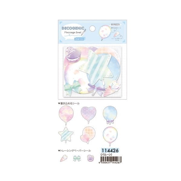 *激動小鹿*<現貨>日本 CRUX 可書寫 貼紙 CRUX貼紙包 DECOGENIC Message 新品-規格圖4